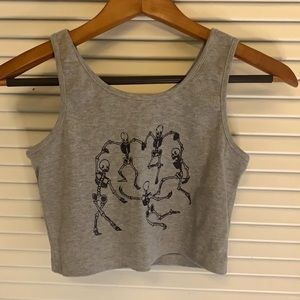 Skeletons Dancing Tank